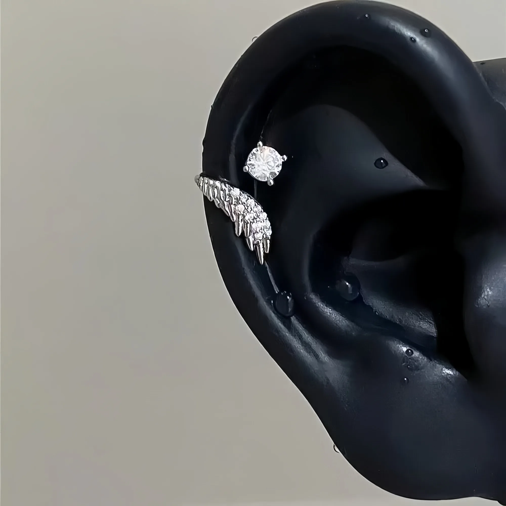 Wings Helix Earrings thumbnail 3