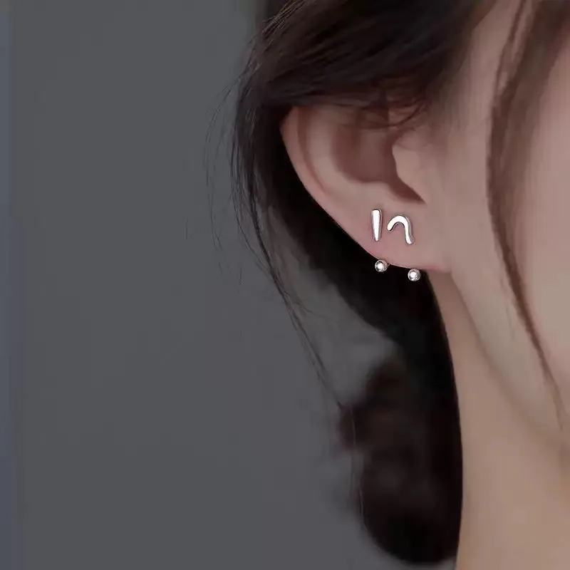Question and ​​Exclamation Mark Earrings - alternate view