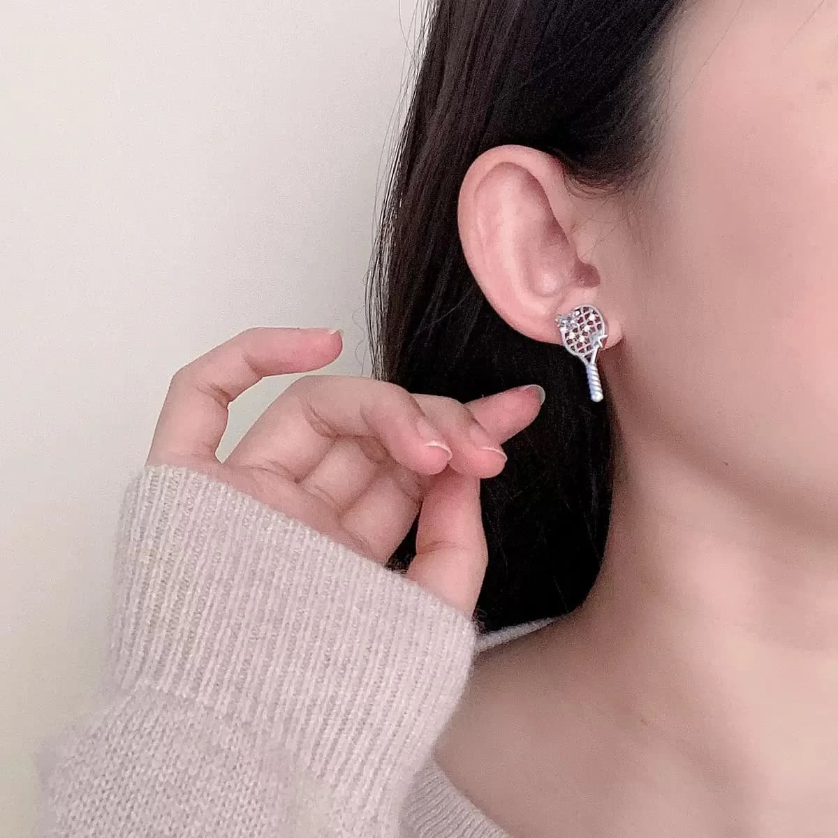 Tennis Racket and Shoe Earrings thumbnail 3