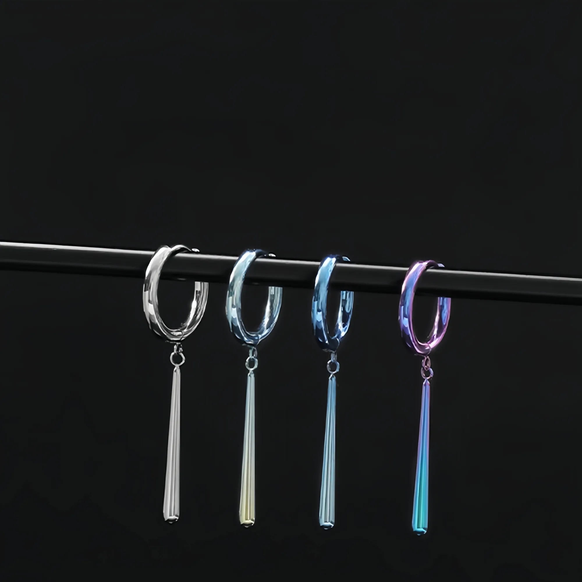 Titanium Alloy Stud Earrings thumbnail 2