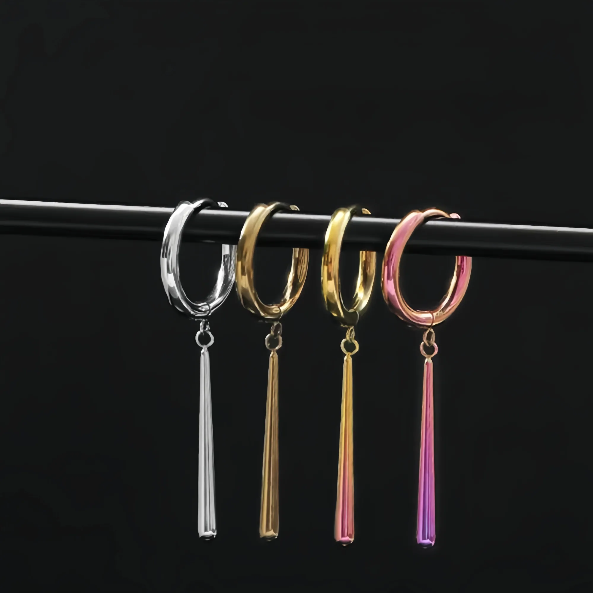 Titanium Alloy Stud Earrings thumbnail 9