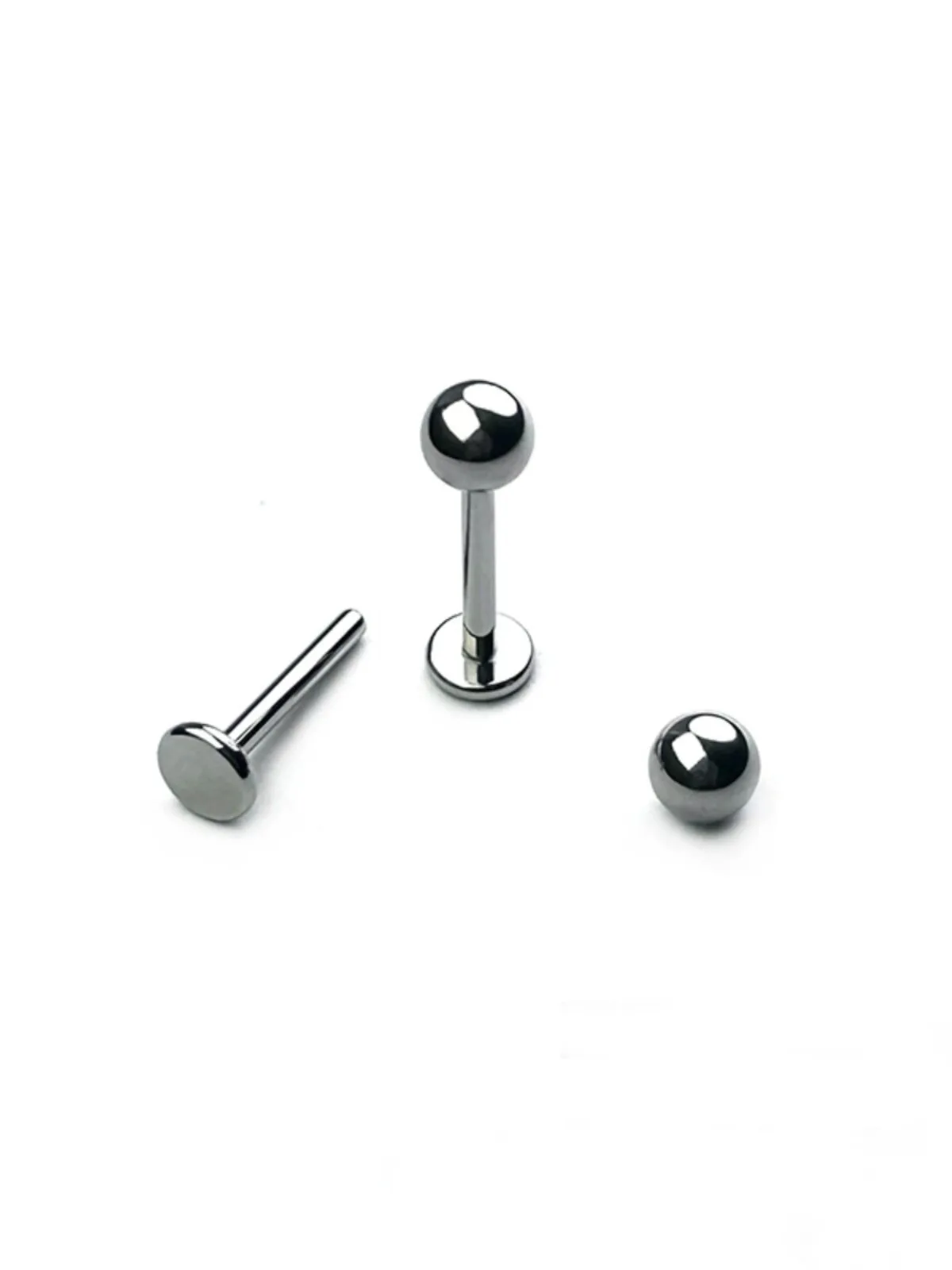 Titanium Stud Earrings​ - alternate view