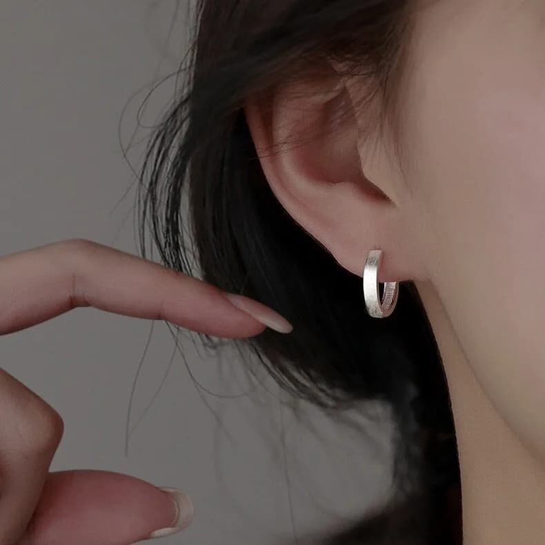 Silver Earring Earrings thumbnail 5
