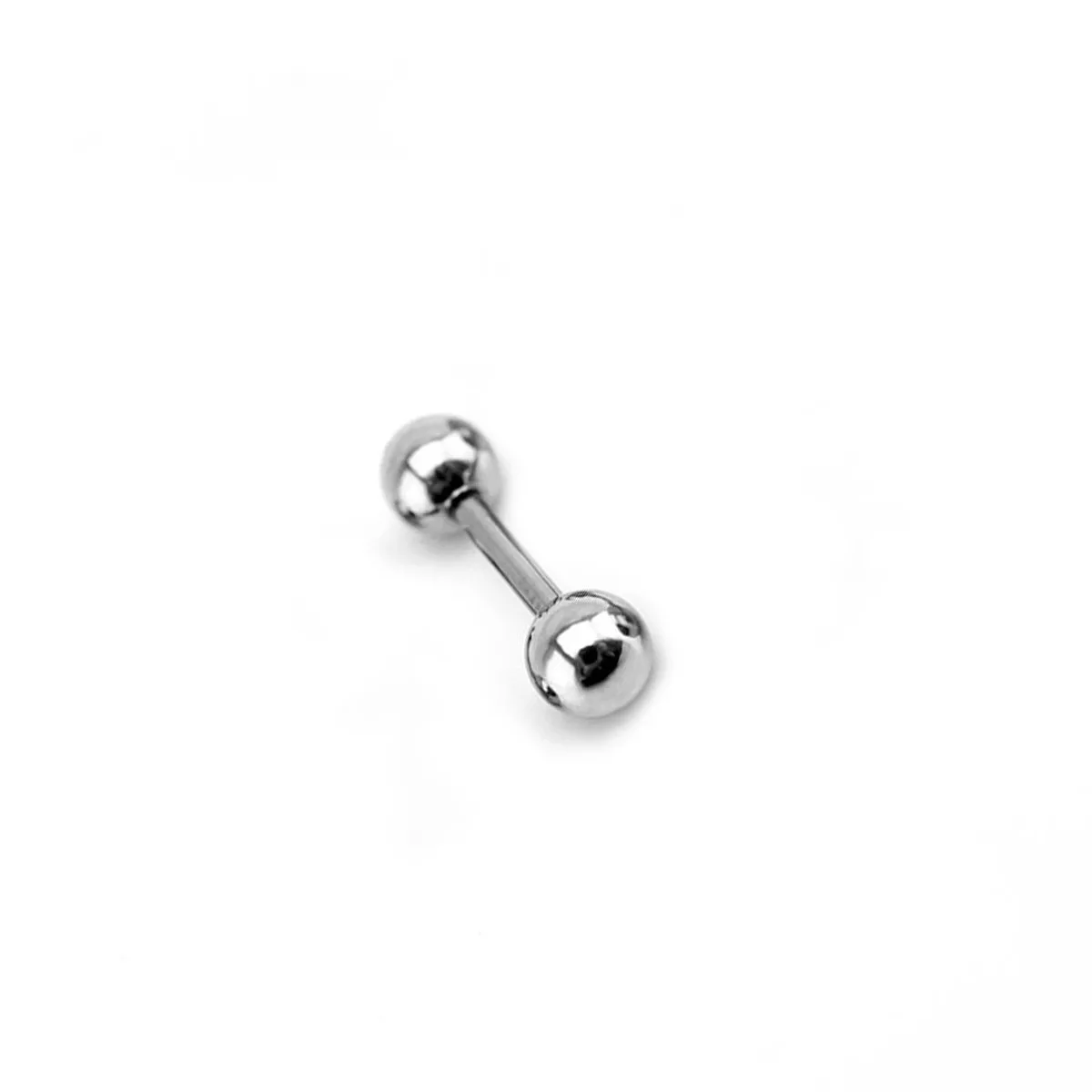 Titanium Round Bead Stud Earrings thumbnail 3
