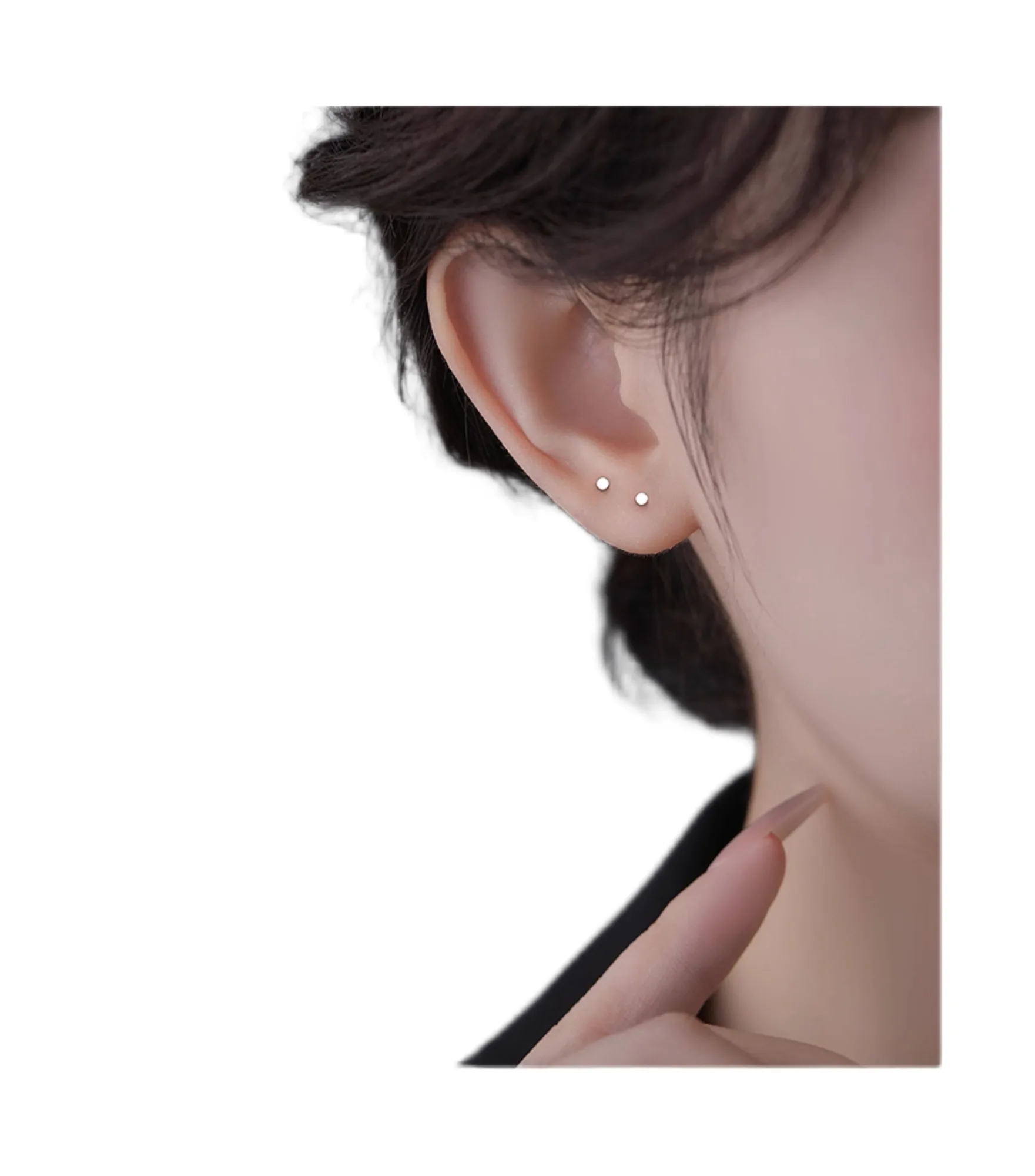 Titanium Earring Post - alternate view