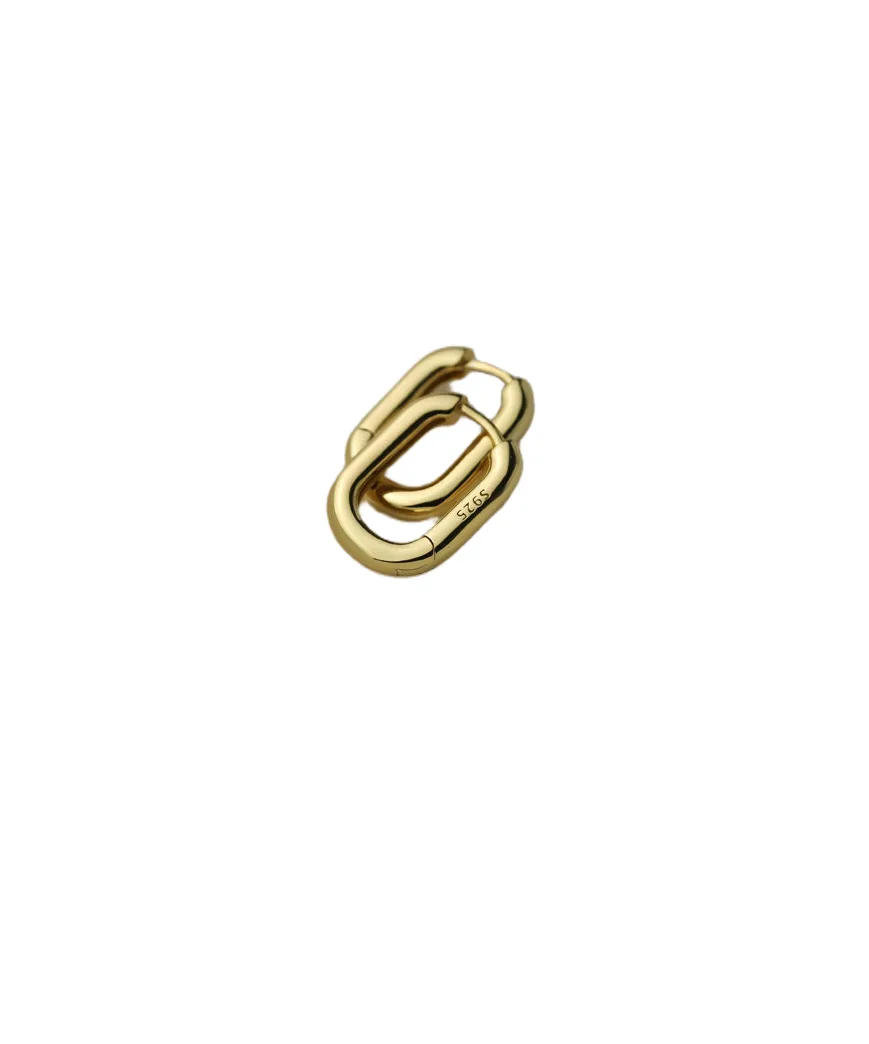 FuJi Carabina Earring Silver Gold thumbnail 3